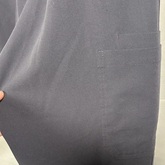 Figs Women's Gray Pants with Red Accents SZ L - Picture 9 of 13